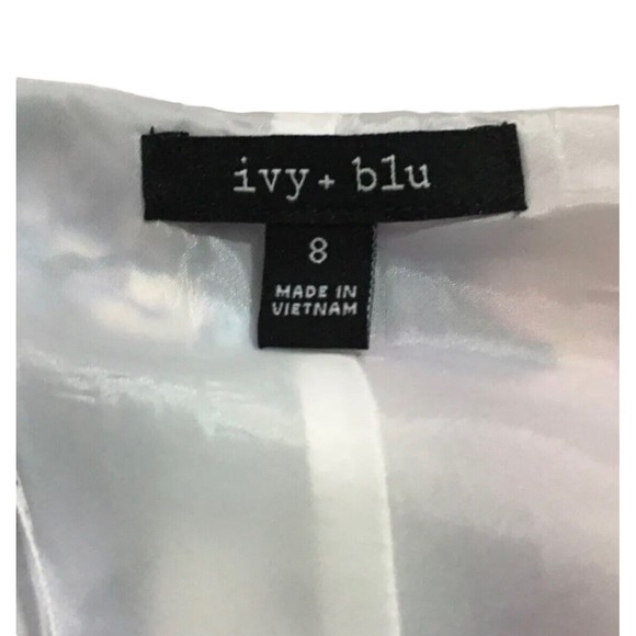 Ivy & Blu Sleeveless Shift Dress Graphic Floral Multicolor 8 Medium M NEW Pocket - Picture 10 of 16